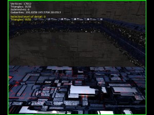 3d fortress wall Model 3D