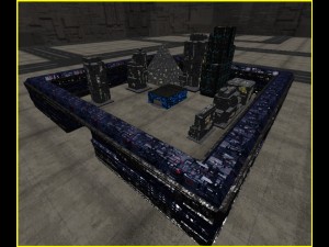 3d fortress wall Model 3D