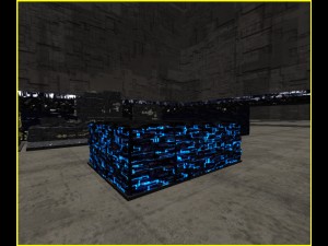 3d fortress wall Model 3D