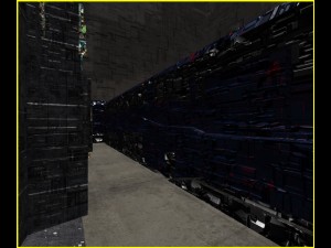 3d fortress wall Model 3D