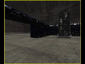 3d fortress wall 3D Model