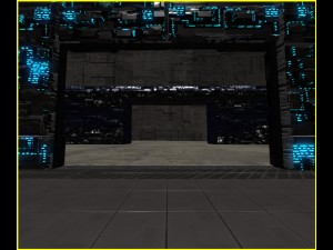 3d fortress wall Model 3D