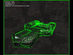 3d sci-fi spaceship1 nh 3D Model