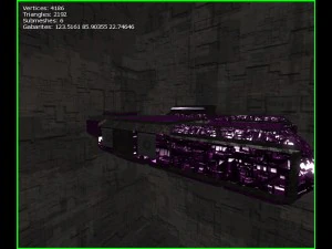 3d sci-fi spaceship1 nh 3D Model