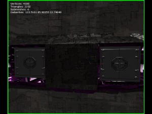 3d sci-fi spaceship1 nh 3D Model