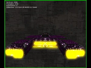 3d sci-fi spaceship1 nh 3D Model
