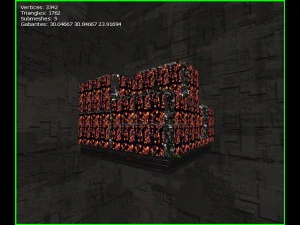 Bangunan fiksi ilmiah 3d Model 3D