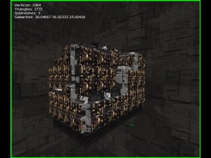 3d sci-fi buildings 3D 모델