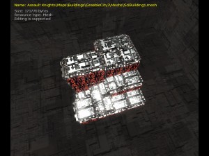 3d sci-fi buildings 3D 모델