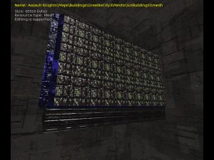 3d sci-fi buildings 3D Model