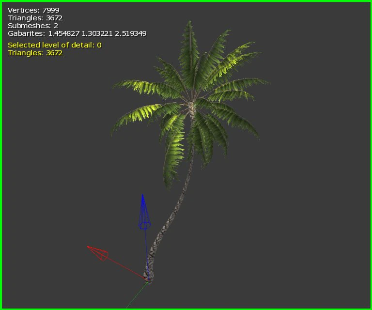 3D-palmboom 3D Model .c4d .max .obj .3ds .fbx .stl .blend 