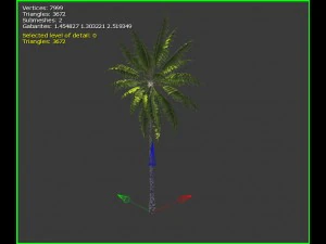 3D-palmboom 3D Model