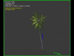 3D-palmboom 3D Model