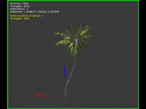 3D-palmboom 3D Model
