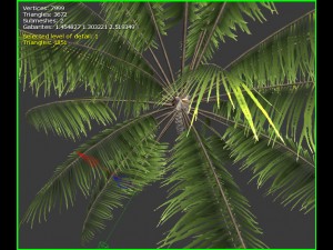 3d palm tree 3D 模型