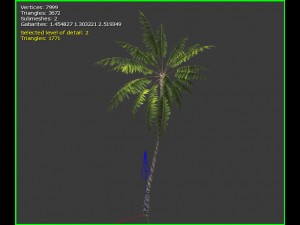 3d palm tree 3D 模型