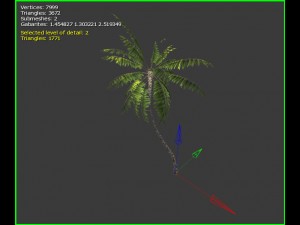 3d palm tree 3D 模型