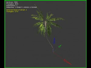 3D-palmboom 3D Model