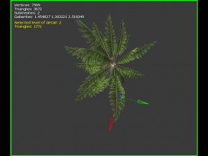 3d palm tree 3D 模型