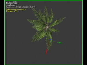 3D-palmboom 3D Model