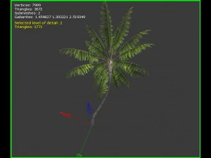 3D-palmboom 3D Model
