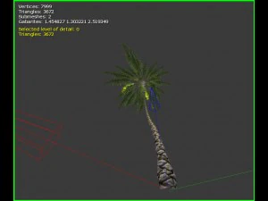 3D-palmboom 3D Model