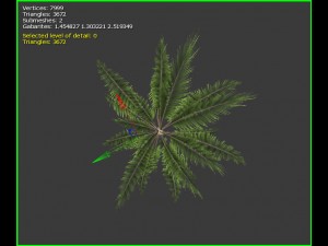 3d palm tree 3D 模型