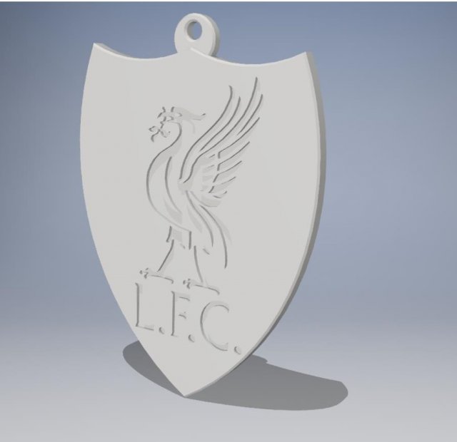 fc liverpool trinket 3D प्रिंट मॉडल .c4d .max .obj .3ds .fbx .stl .blend 