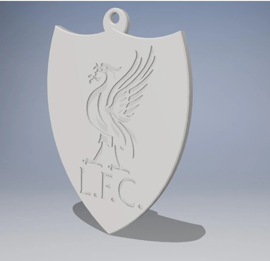 fc liverpool trinket 3D Print Model .c4d .max .obj .3ds .fbx .stl .blend 