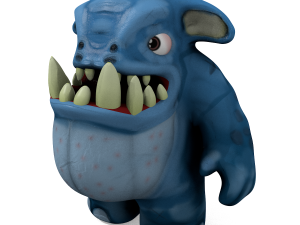 monstro higo animations-riggs-unity files 3D 模型