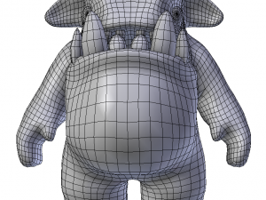 monstro higo animations-riggs-unity files 3D 模型