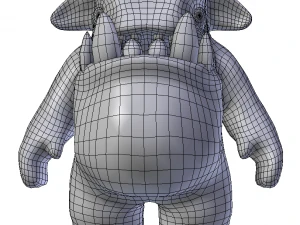 monstro higo animations-riggs-unity files 3D Model