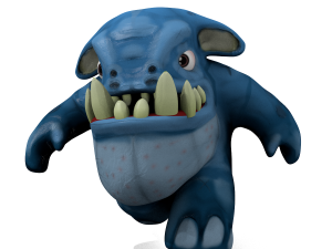 monstro higo animations-riggs-unity files 3D 模型