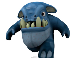 monstro higo animations-riggs-unity files 3D Model