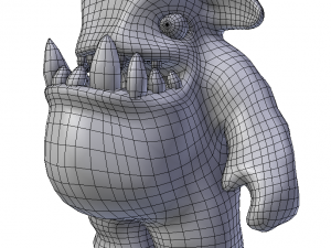 monstro higo animations-riggs-unity files 3D 模型