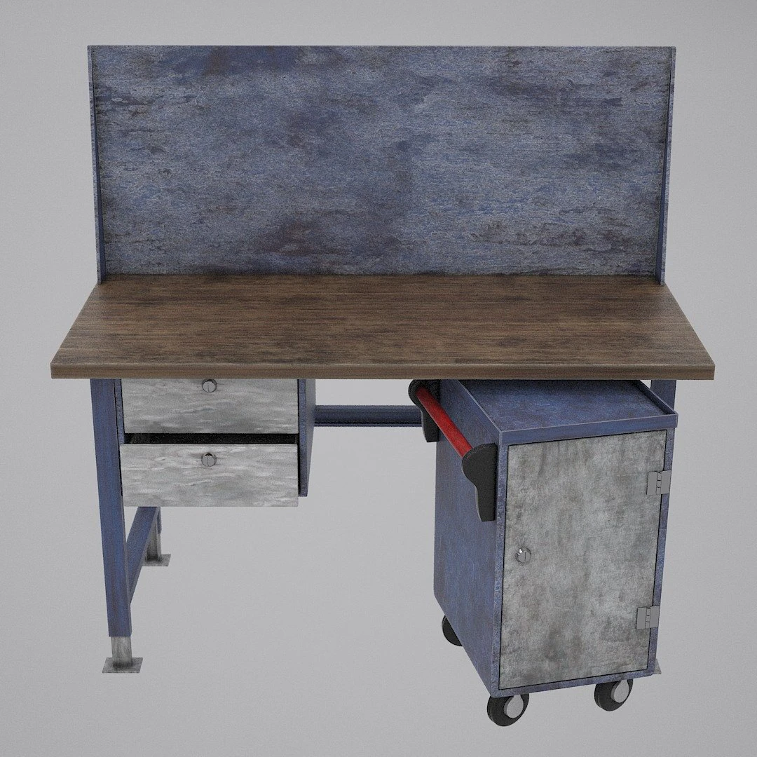 workbench 3D Model .c4d .max .obj .3ds .fbx .stl .blend