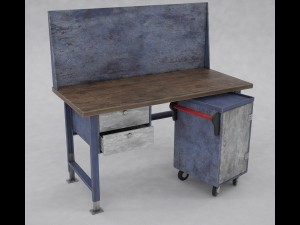 workbench Modello 3D