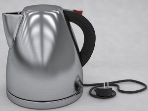 electro teapot 3D मॉडल