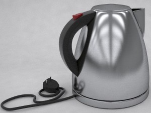 electro teapot 3D मॉडल