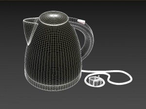 electro teapot 3D मॉडल