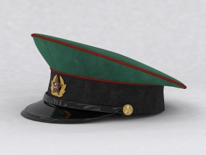 military cap Modello 3D