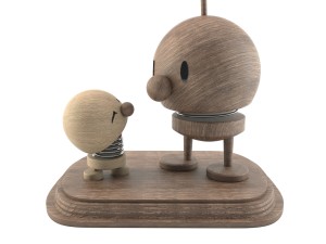 wooden men 3D मॉडल