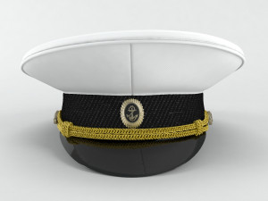 captain cap 3D Модель
