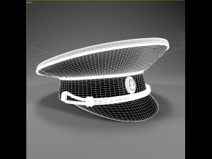 captain cap 3D Модель
