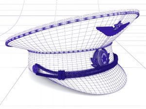 fly cap Modelo 3D
