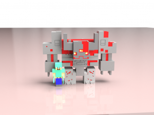 redstone monstrosity 3D प्रिंट मॉडल