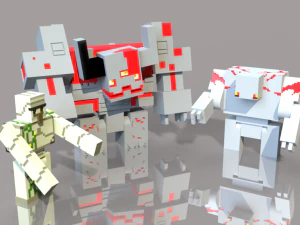 redstone monstrosity 3D Print Model