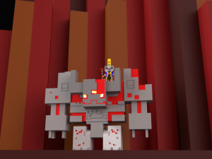 redstone monstrosity 3D प्रिंट मॉडल