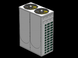samsung a-c condenser 3D 模型