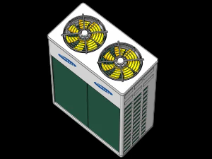samsung a-c condenser 3D Model